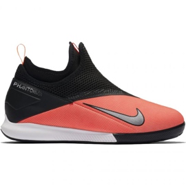 Zapatos de interior Nike Phantom Vsn 2 Academy Df Ic Jr CD4071-606 rojo naranjas y rojos