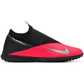 Zapatos de fútbol Nike Phantom Vsn 2 Club Df Tf M CD4173-606 rojo naranjas y rojos