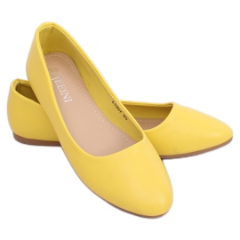 Bailarinas lisas amarillas Z1007 Yellow amarillo