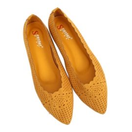 Bailarinas Honey calado NK18P Amarillo