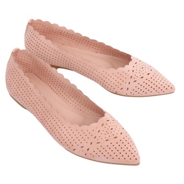 Bailarinas rosa calado NK18P Rosa rosado