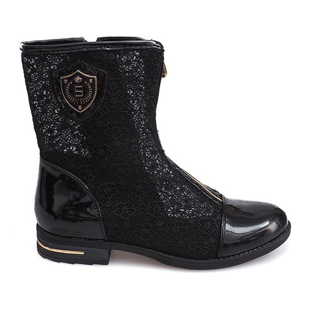 Botas Caladas Cremallera X362 Negro