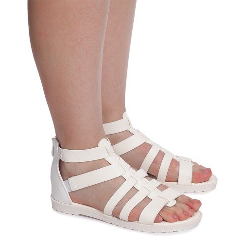 Sandalias romanas LEI-109 Blanco Sandalias romanas LEI-109 Blanco