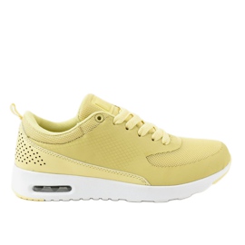 Zapatos deportivos de mujer de moda beige GF7811