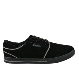 Zapatillas de hombre negras MC704-3 negro Zapatillas de hombre negras MC704-3 negro