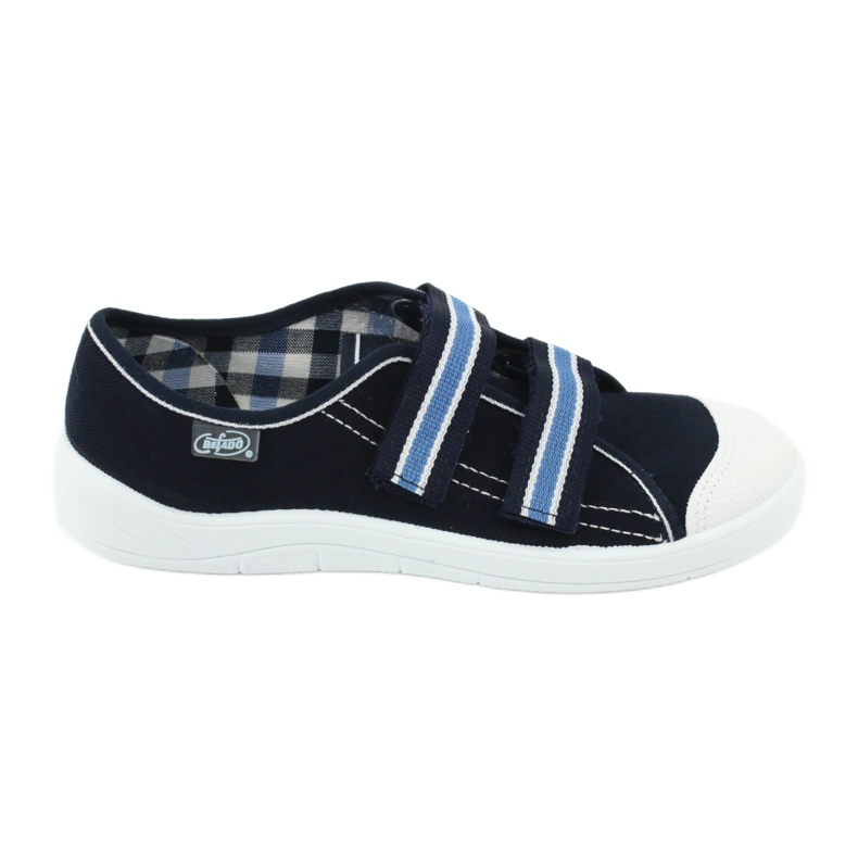 Calzado infantil befado 672Y049 blanco azul marino azul
