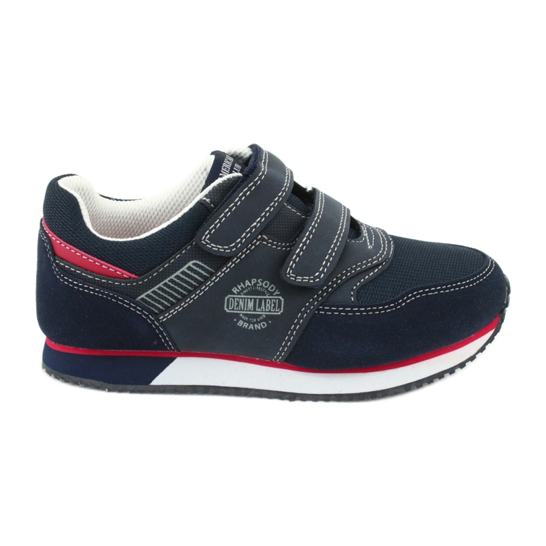 American Club Zapatillas deportivas americanas, azul marino RH20 rojo