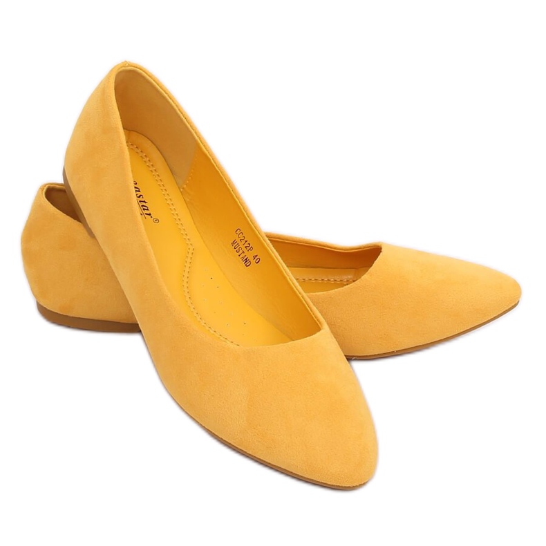 Bailarinas ante lisa miel CC212P Mustand amarillo Bailarinas ante lisa miel CC212P Mustand amarillo