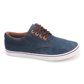 Zapatillas Casual Hombre 61027 Azul Marino