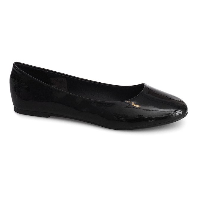 Bailarinas lacadas ZP-47A Negro