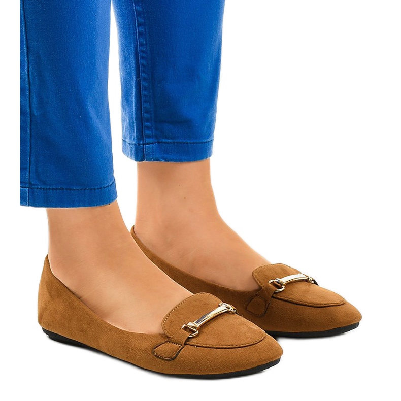 BM Mocasines marrones de bailarinas 2S2018-56 marrón BM Mocasines marrones de bailarinas 2S2018-56 marrón