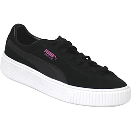 Puma Suede Platform Jr 363663 01 negro