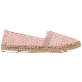 Goodin Alpargatas caladas rosa