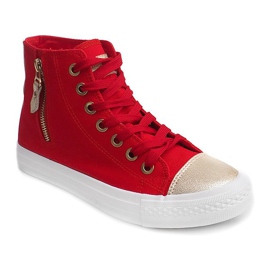 Deportivas altas F-6 Red rojo