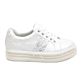 Zapatillas deportivas blancas sneakers HQ996 blanco