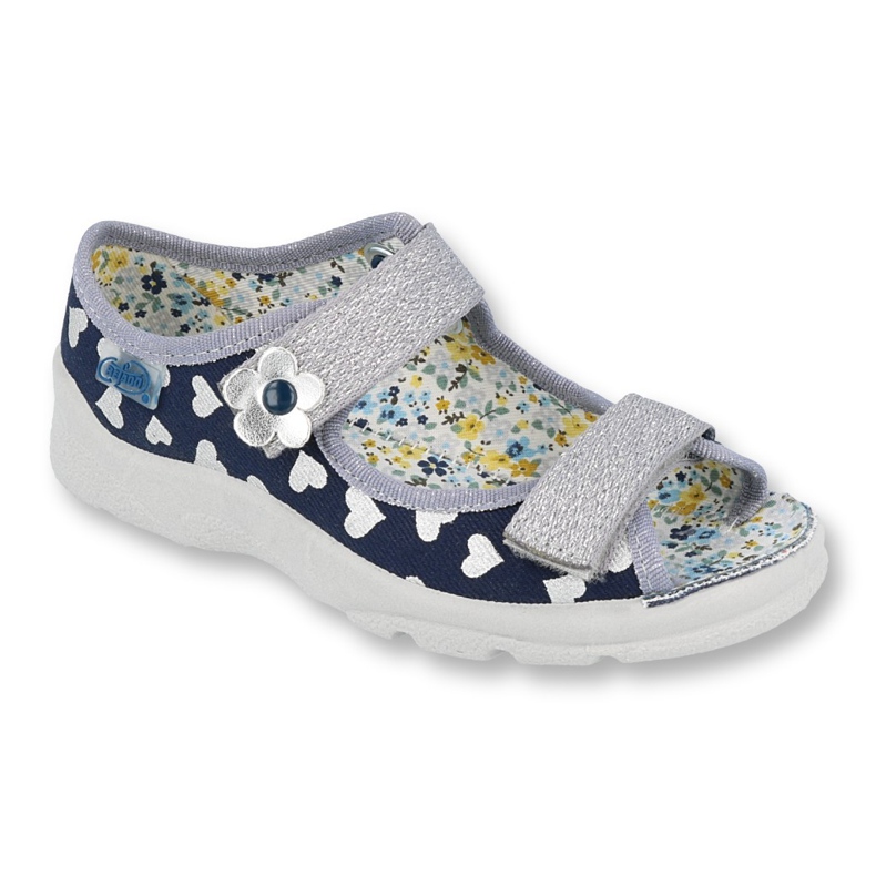 Calzado infantil befado 969Y148 azul marino gris