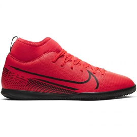 Zapatillas de interior Nike Mercurial Superfly 7 Club Ic Jr AT8153-606 multicolor rojo
