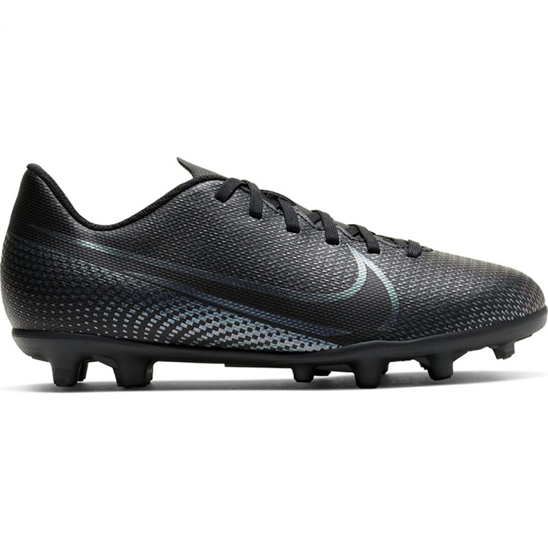 Zapatillas de fútbol Nike Mercurial Vapor 13 Club FG / MG Jr AT8161-010 negro negro