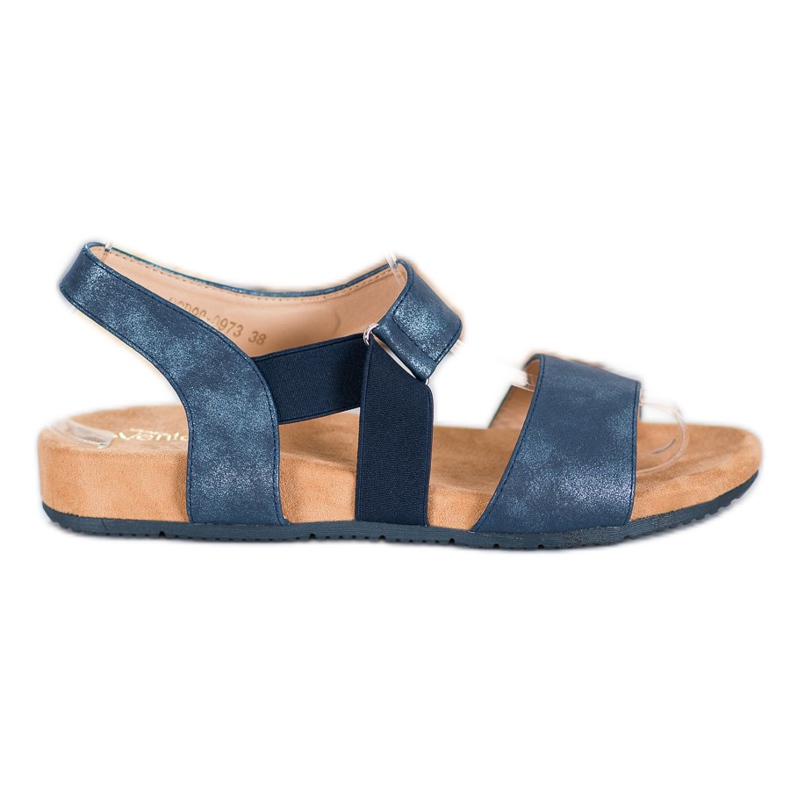 SHELOVET Cómodas Sandalias Azul Marino