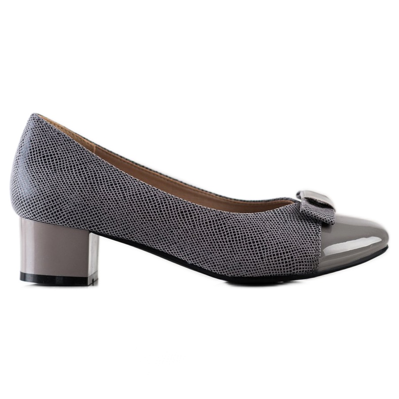Zapatos de salón con lazo VINCEZA gris