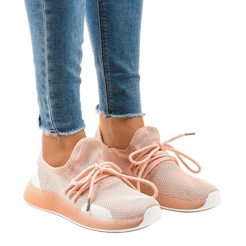 Zapatilla deportiva rosa mujer B-6851 rosado Zapatilla deportiva rosa mujer B-6851 rosado