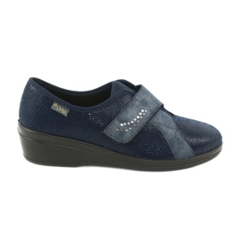 Zapatos de mujer befado pu 032D001 azul marino