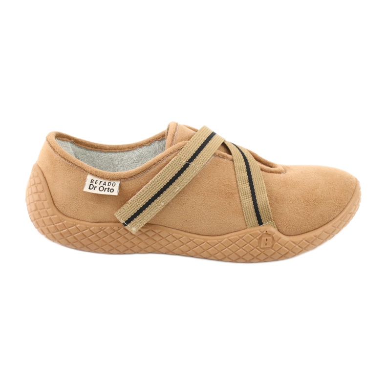 DR.ORTO Deportivas mujer befado pu-young con velcro 434D017 beige