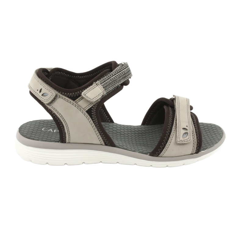 Sandalias deportivas cómodas Caprice 28606 beige marrón
