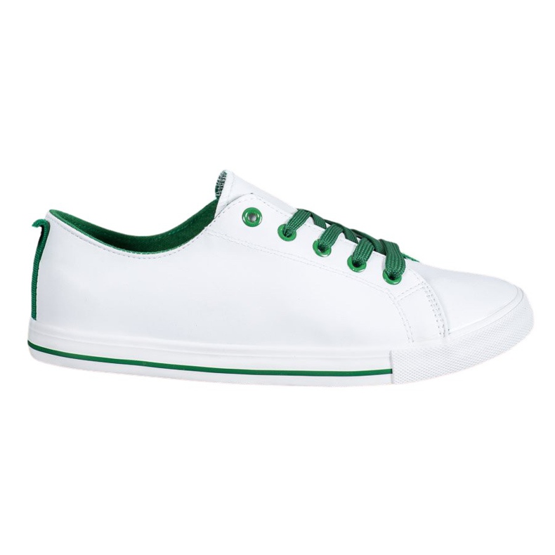 SHELOVET Zapatillas cómodas blanco