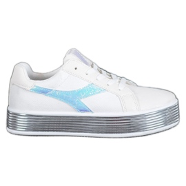 Ideal Shoes X-9758w blanco