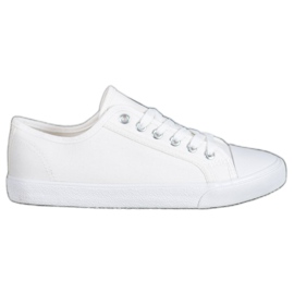 SHELOVET Zapatillas blancas blanco