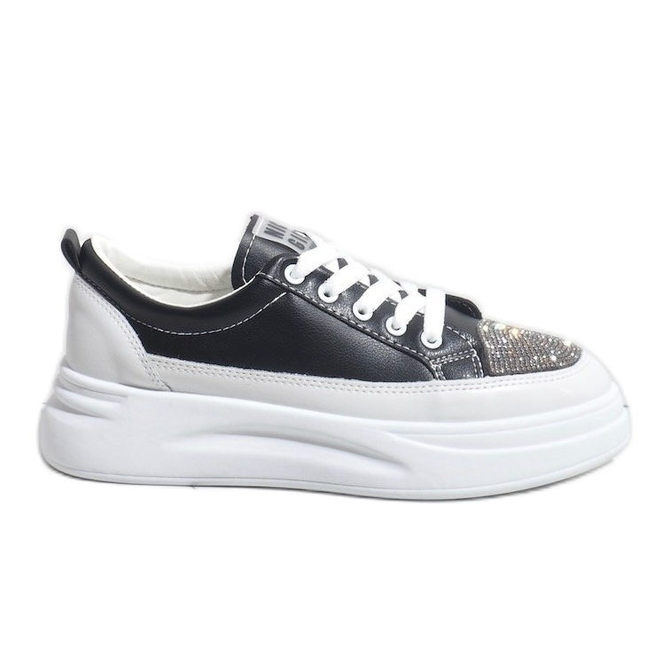 Zapatillas deportivas negras decoradas con G140-1 negro