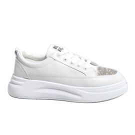 Zapatillas deportivas blancas decoradas con G140-2 blanco