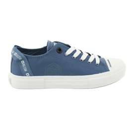 Big Star Zapatillas denim con cordones FF274211 azul