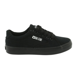Big Star FF274A175 Classic Black Sneakers negro