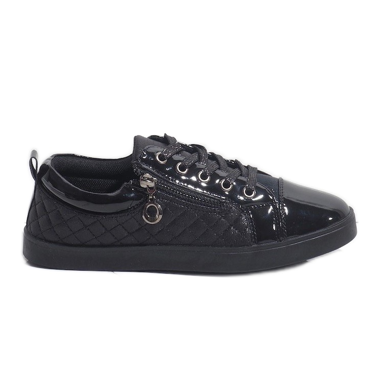 Zapatillas de mujer negras de moda R19-11 negro