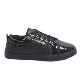 Zapatillas de mujer negras de moda R19-2 negro