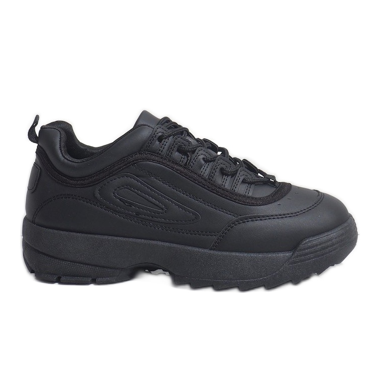 Zapatillas deportivas negras zapatillas D1909-2 negro
