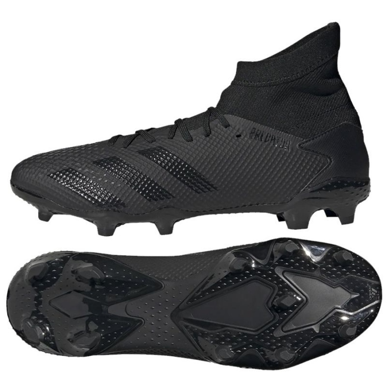 Botas de fútbol adidas Predator 20.3 Fg M EF1634 negro negro