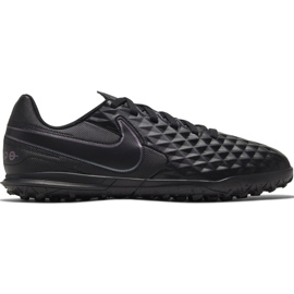 Zapatillas de fútbol Nike Tiempo Legend 8 Club Tf Jr AT5883-010 negro negro Zapatillas de fútbol Nike Tiempo Legend 8 Club Tf Jr AT5883-010 negro negro