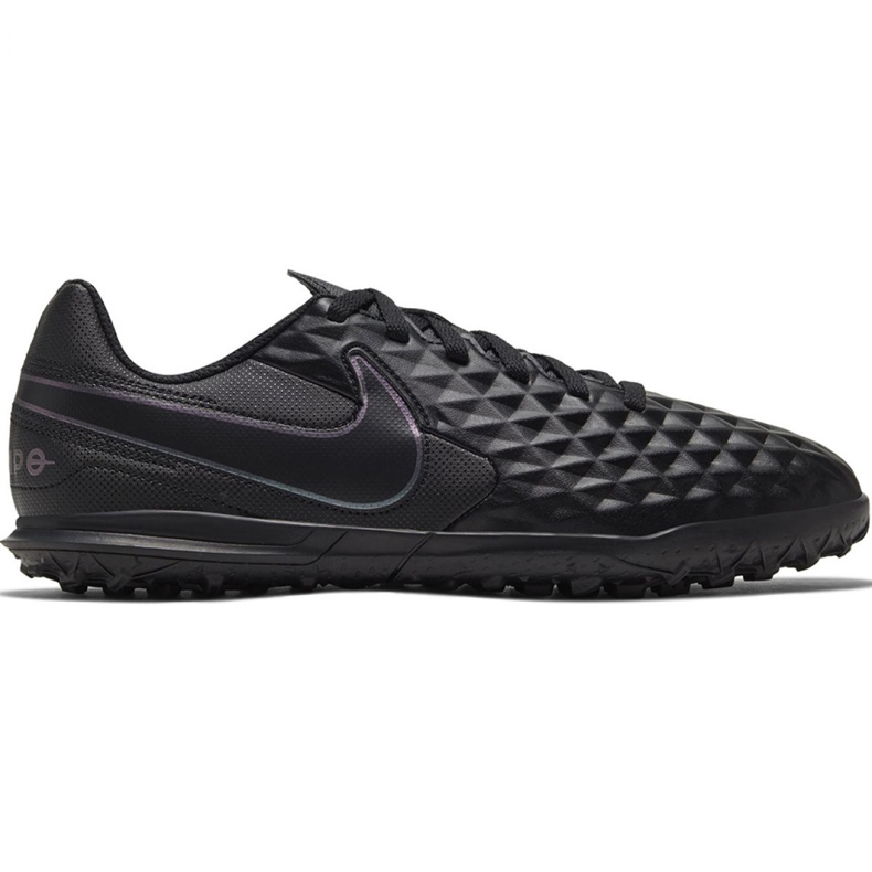 Zapatillas de fútbol Nike Tiempo Legend 8 Club Tf Jr AT5883-010 negro negro