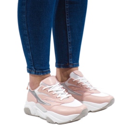 Zapatillas deportivas rosas SX001-11