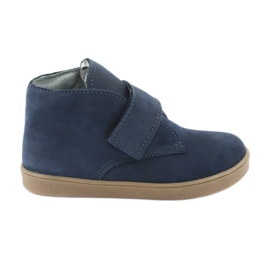 Botas velcro Mazurek 1101 azul marino