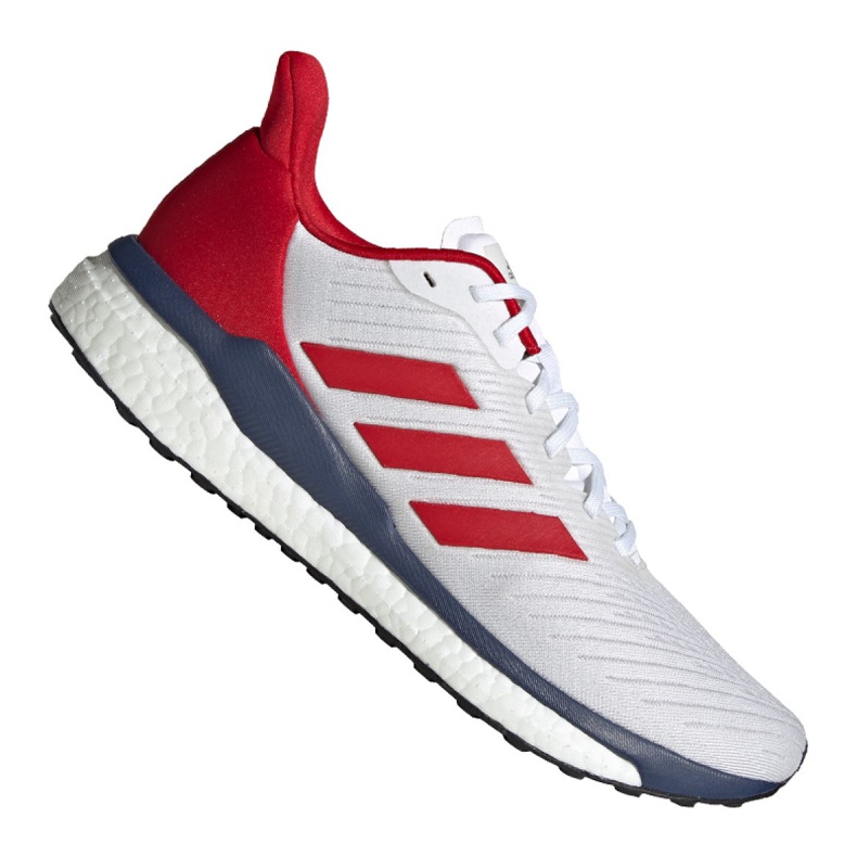 Zapatillas Adidas Solar Drive 19 M EE4280 blanco rojo