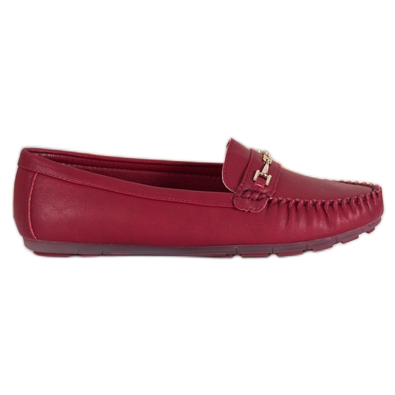 Fama Mocasines elegantes rojo