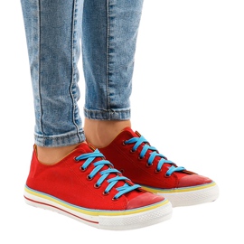 Zapatillas bajas clásicas rojas W03 rojo Zapatillas bajas clásicas rojas W03 rojo