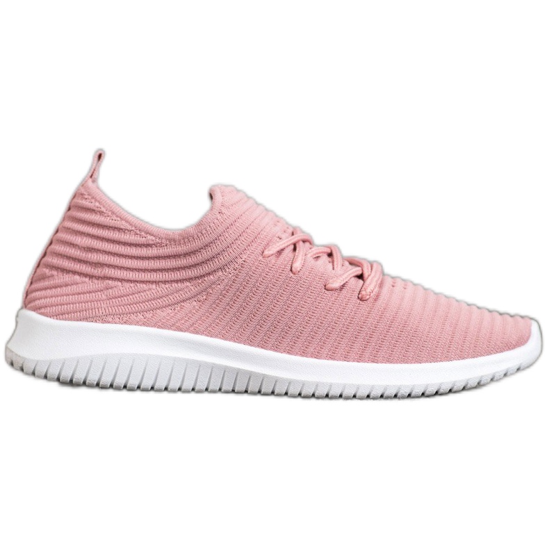 SHELOVET Zapatos sin cordones textiles rosado