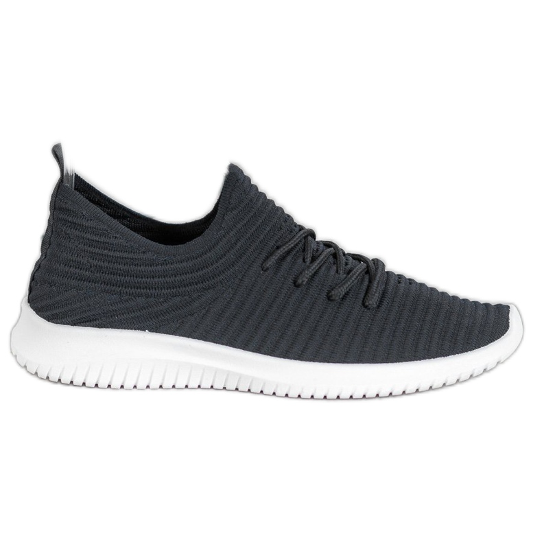 SHELOVET Zapatos sin cordones textiles negro