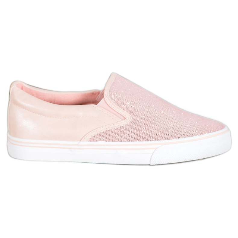 Yes Mile Zapatillas sin cordones rosas rosado