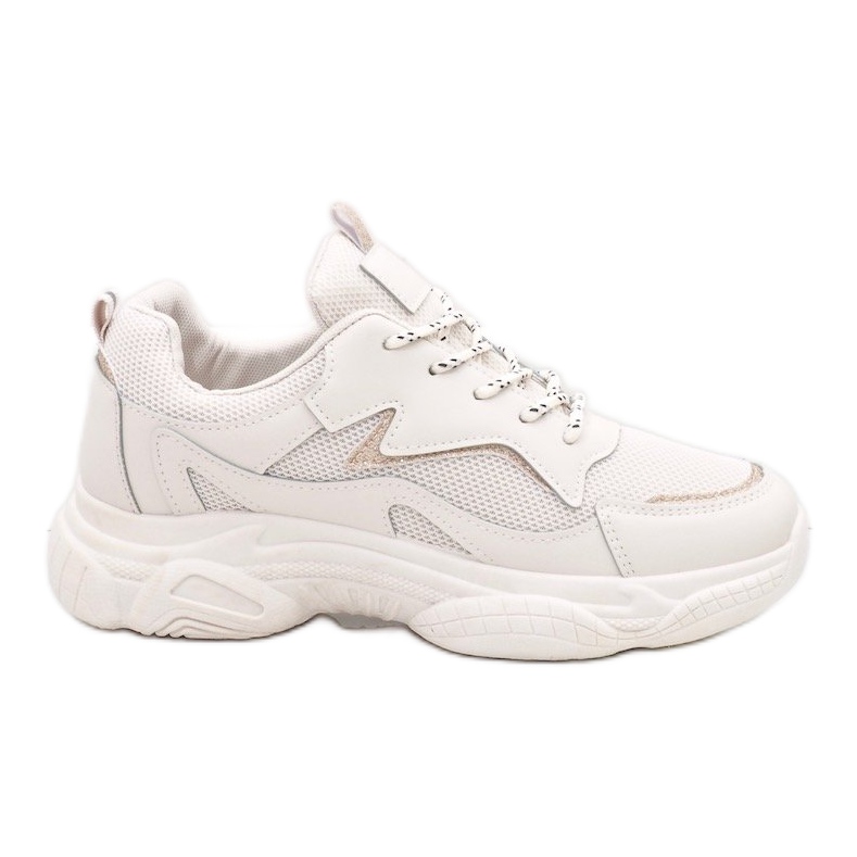 Zapatos deportivos de mujer de moda beige 7939-SP Zapatos deportivos de mujer de moda beige 7939-SP